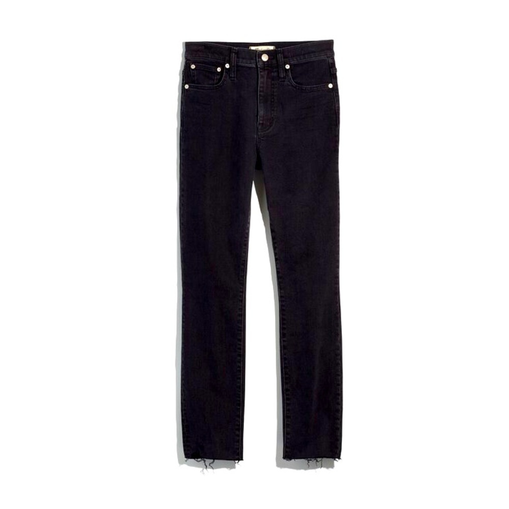 NWT Madewell The High-Rise Slim Boyjean in Lunar Wash, size 33 Tall